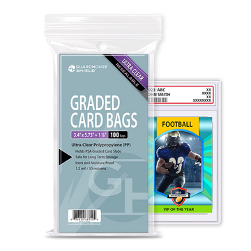 Guardhouse Resealable Shield Sleeves for Graded PSA Slabs
