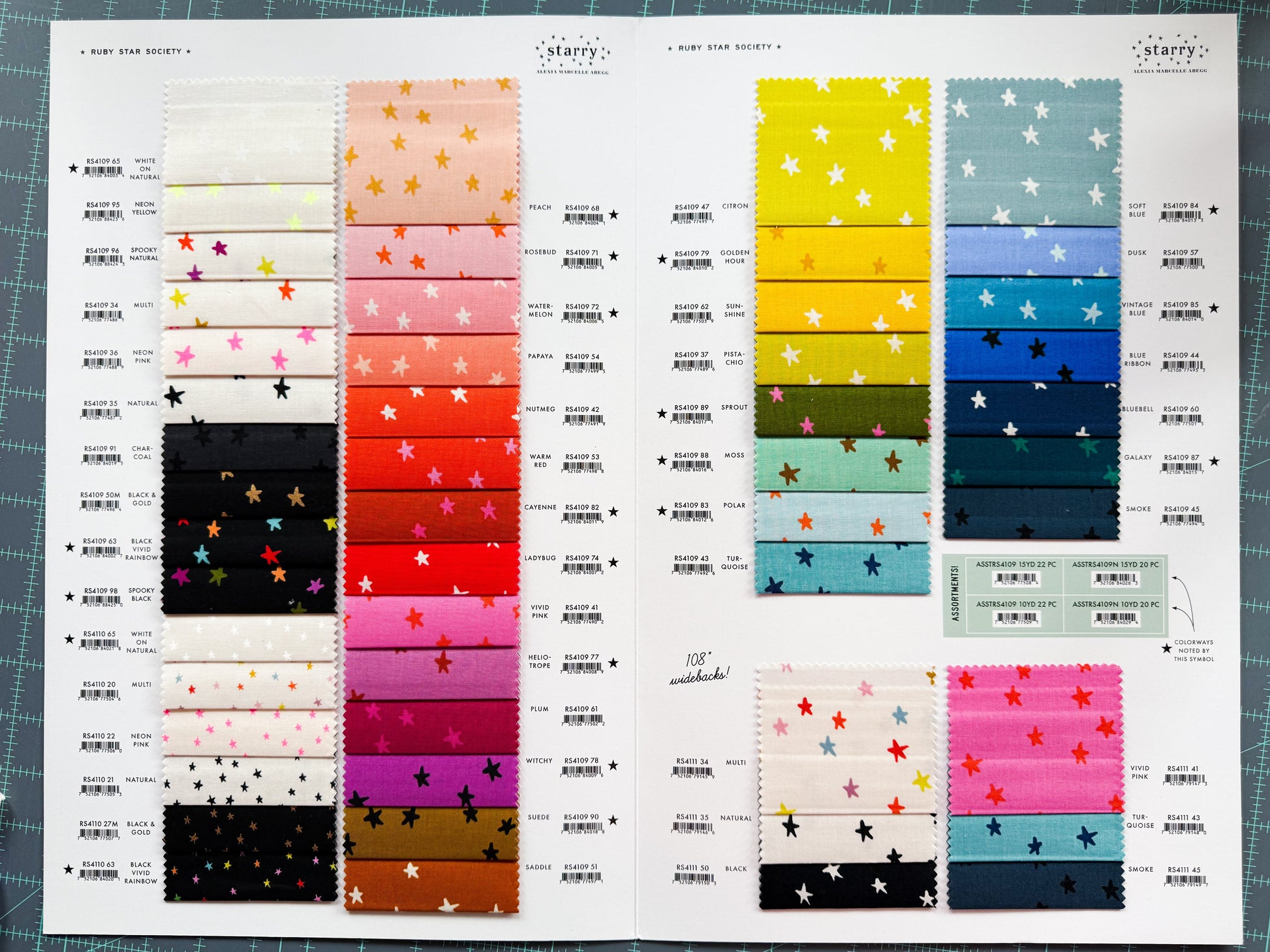 Ruby Star Society Starry Color Card