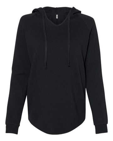Independent Trading Co. Women’s Lightweight California Wave Wash Hooded Sweatshirt PRM2500