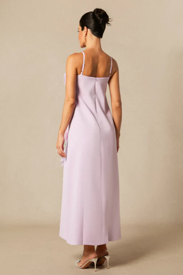 Louisa Floral Applique Maxi Dress