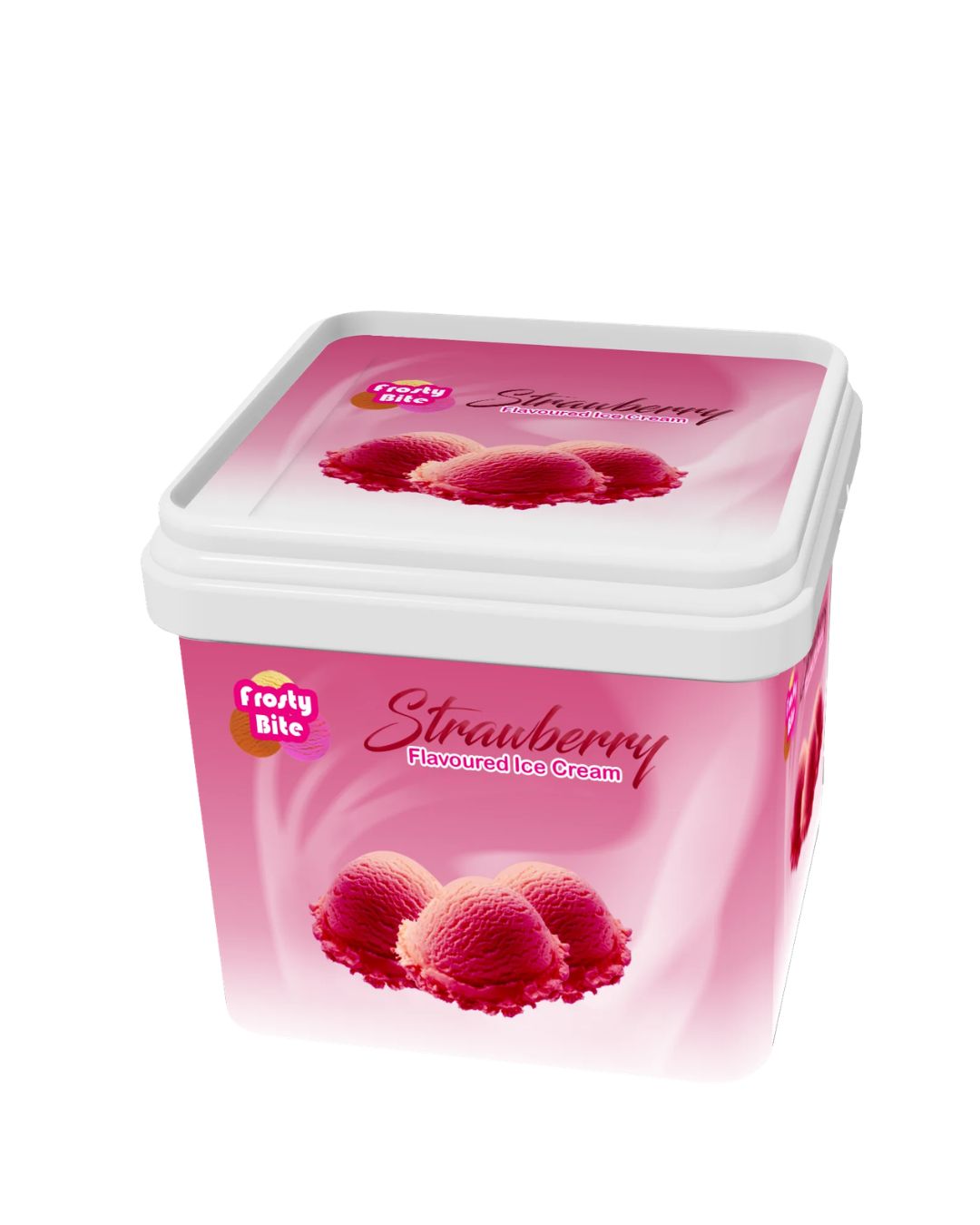 Frosty Bite Strawberry Ice Cream 550ml