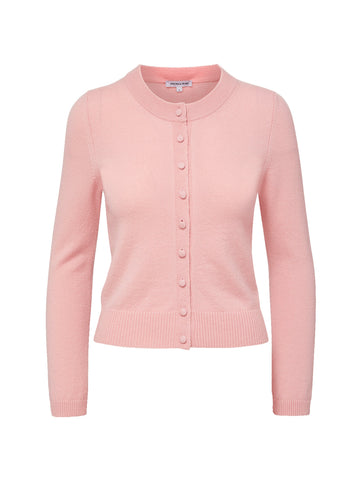 Veronica Beard Daro Cashmere Cardigan in Petal