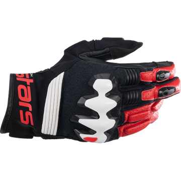 ALPINESTARS (ROAD) GLOVE HALO BLK/WT/RD L 3504822-1304-L