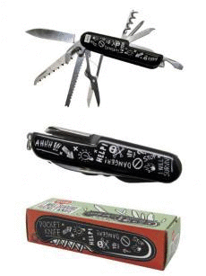 HERRAMIENTA POCKET KNIFE SOS I WILL SURVIVE (KNIF0001)