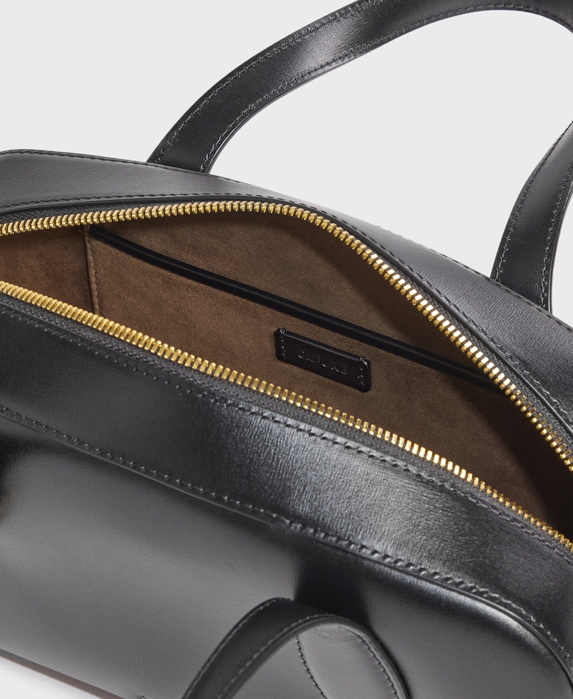 Small Asra Boston Bag - Black