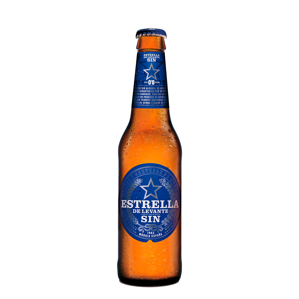 Cerveza Estrella Levante 0,0 Cristal 25cl 24u - Distri Ortiz