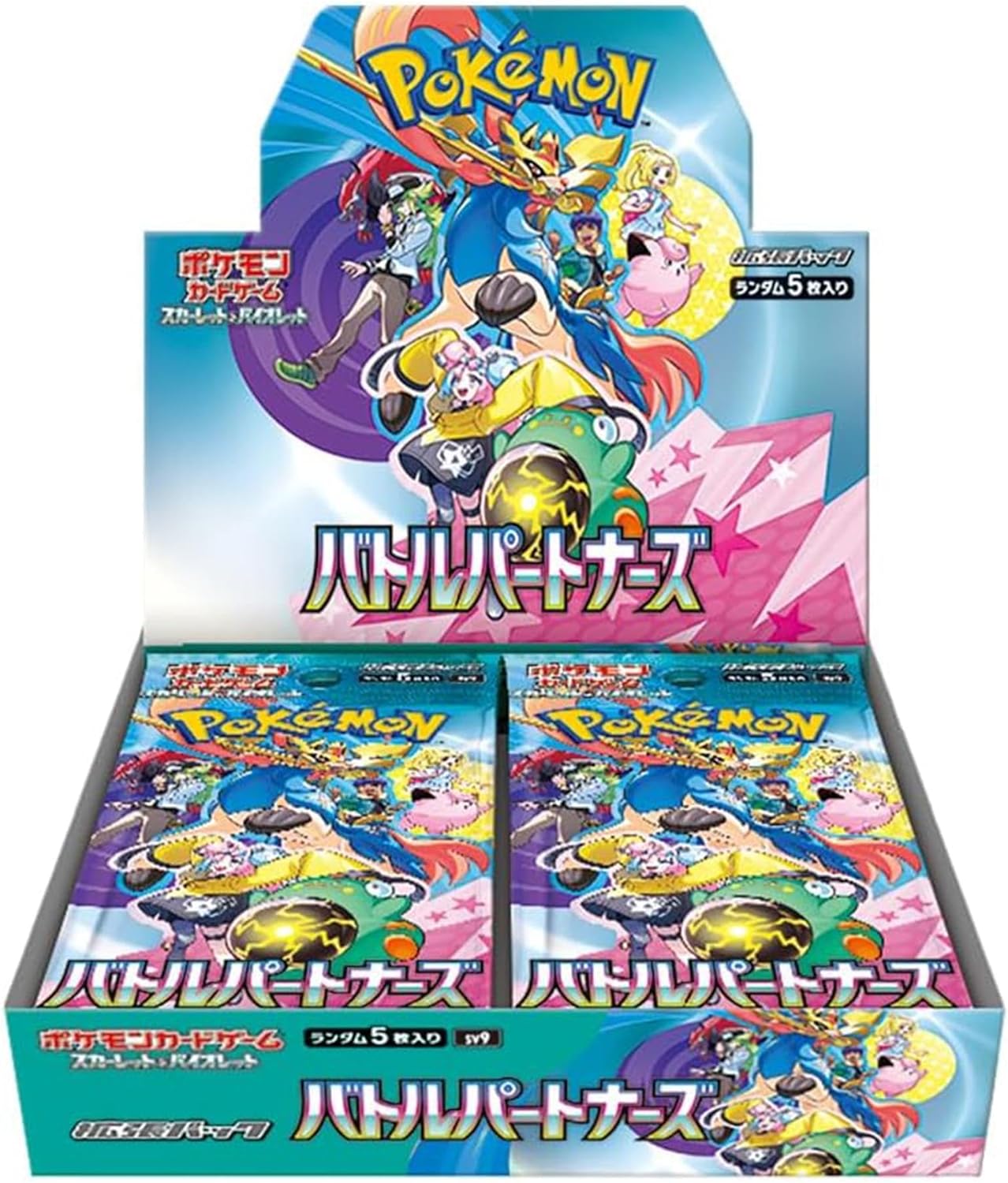 Pokemon TCG Scarlet & Violet Battle Partners Booster Box
