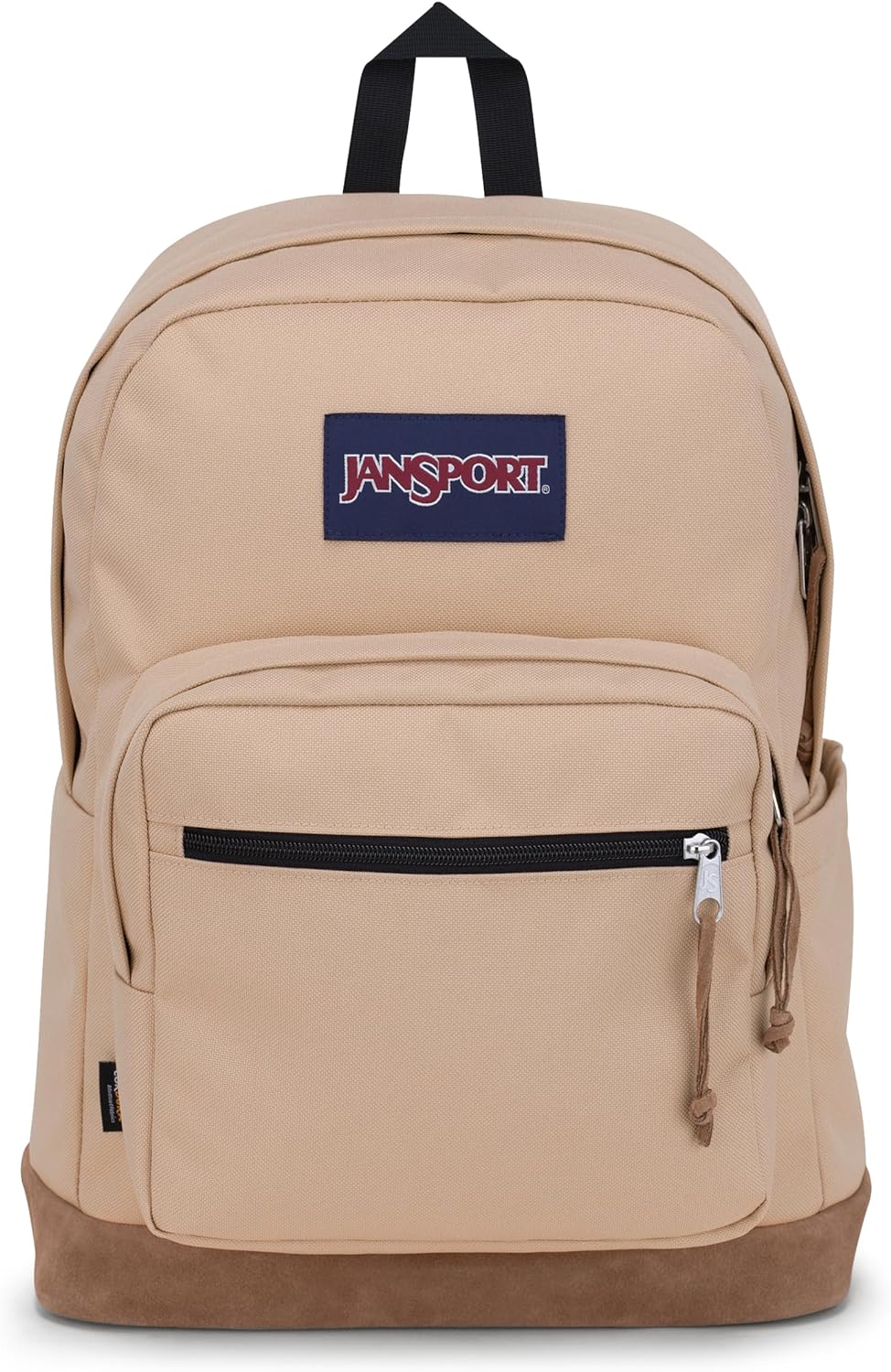 JanSport Right Pack Backpack - Durable Daypack with Padded 15" Laptop Sleeve, Spacious Main Compartment & Integrated Water Bottle Pocket - Travertine