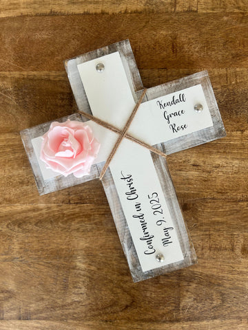 Personalized Confirmation Cross