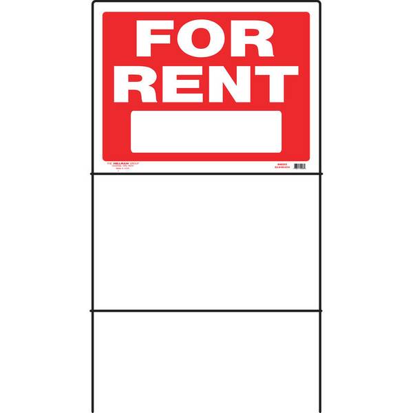 Hillman For Rent Sign