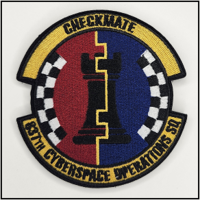837th Cyberspace Operations Squadron - Patch - [product_type} - RLH Design Group