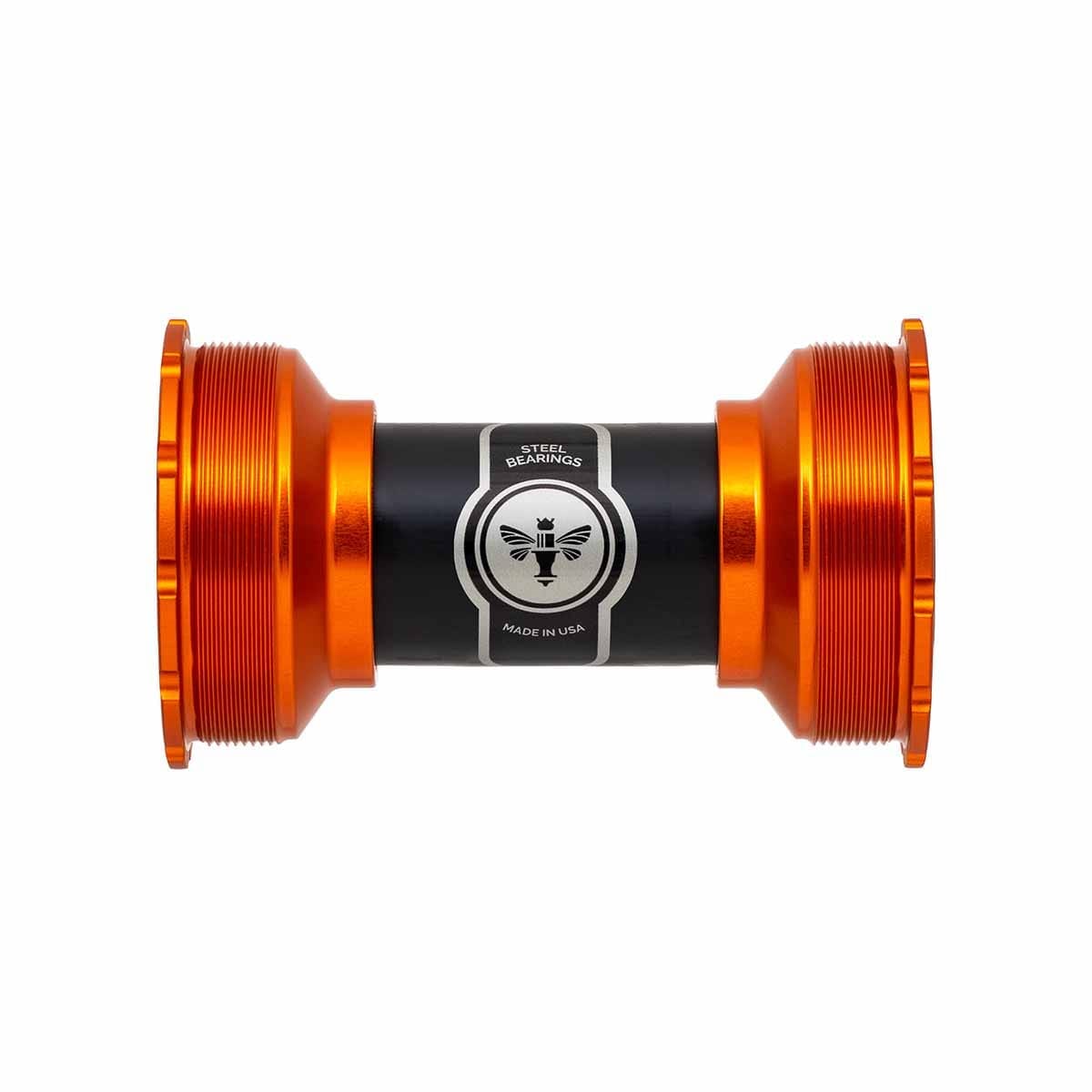 CHRIS KING Guarnitura ThreadFit T47 24I 86/92mm Ceramic Orange