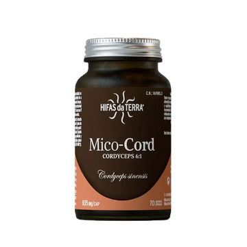 Mico-Cord Hifas da Terra: 70 cápsulas de Cordyceps sinensis