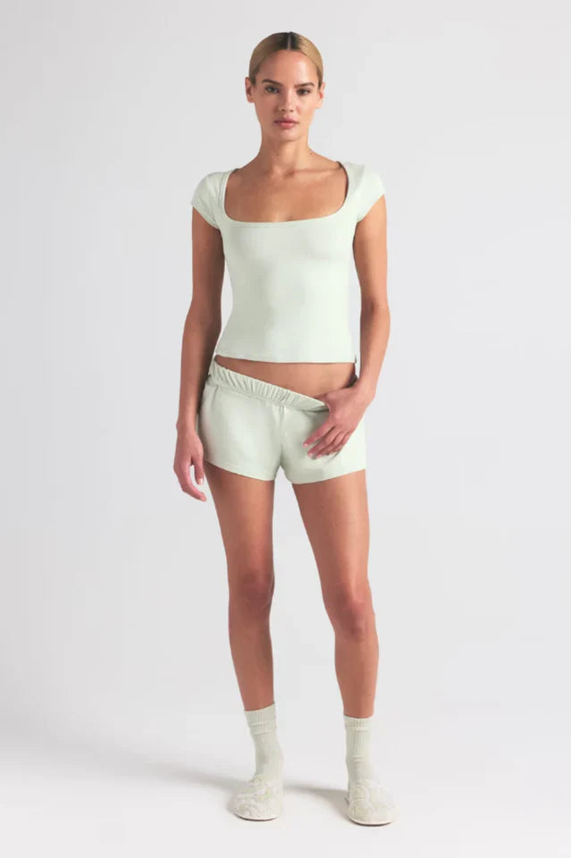 SKIMS Cotton Jersey Scoop Neck T-Shirt