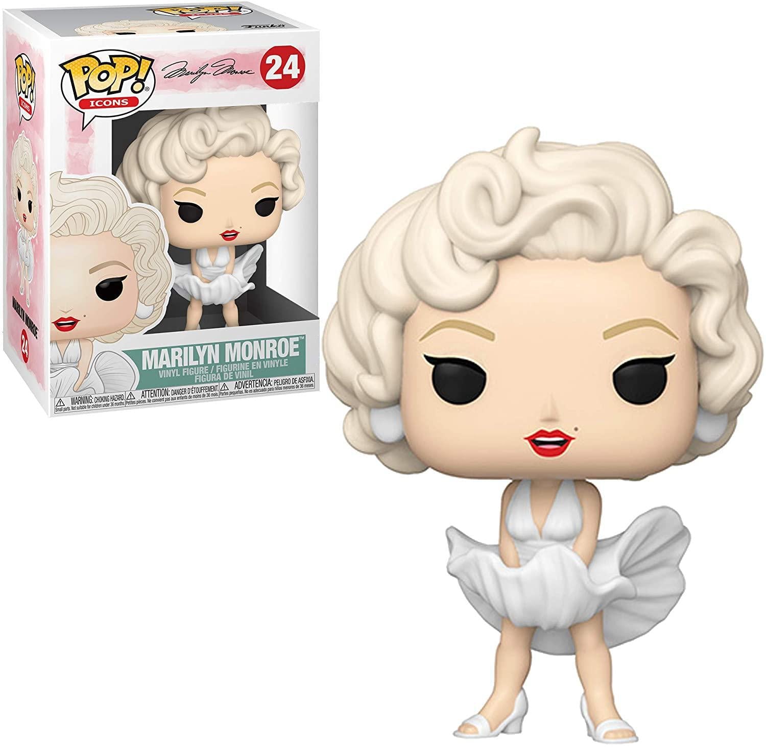 Pop Marilyn Monroe Marilyn Monroe White Dress Vinyl Figure