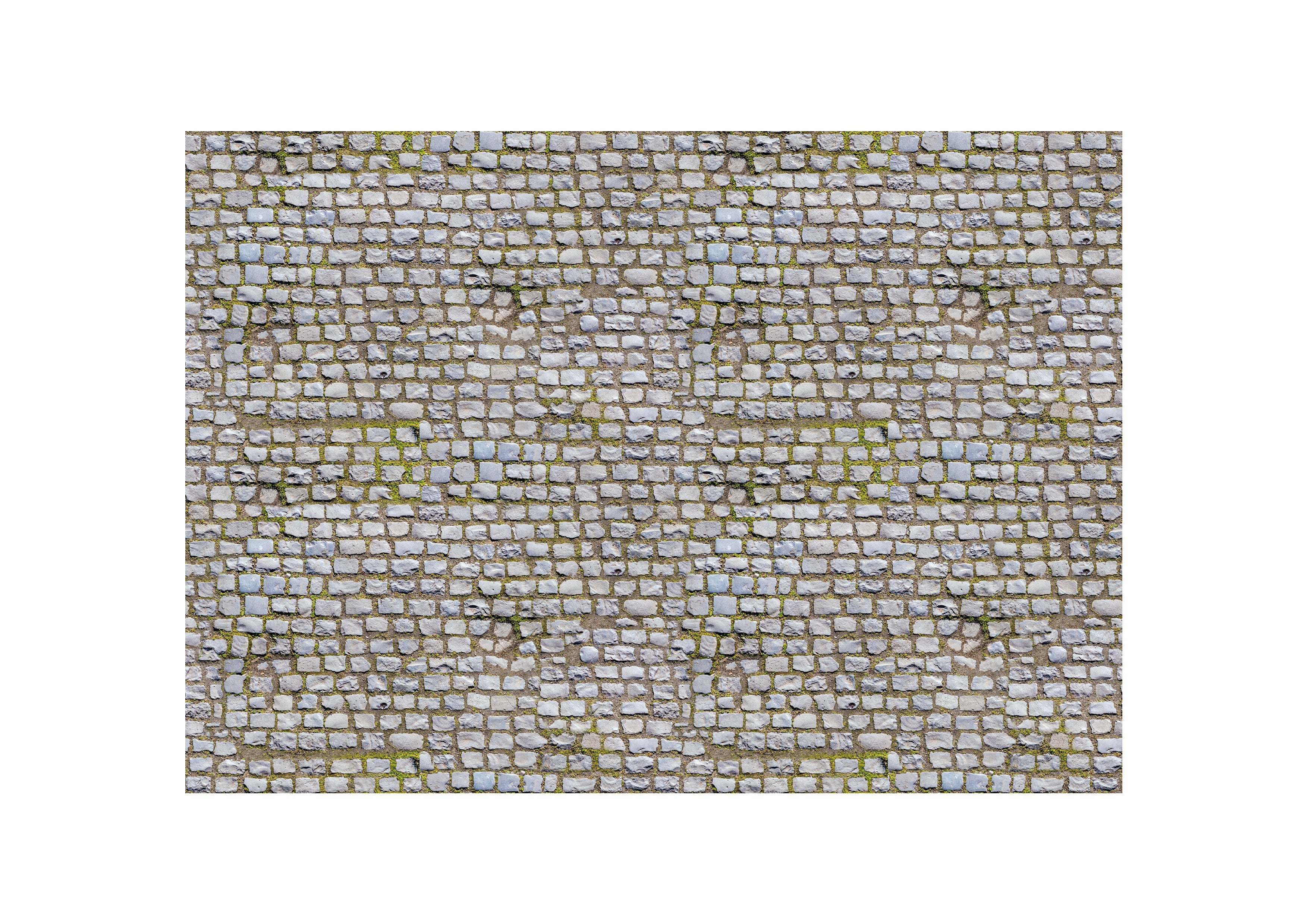 12" X 8" Cobble Stone Sheet Set Of 4