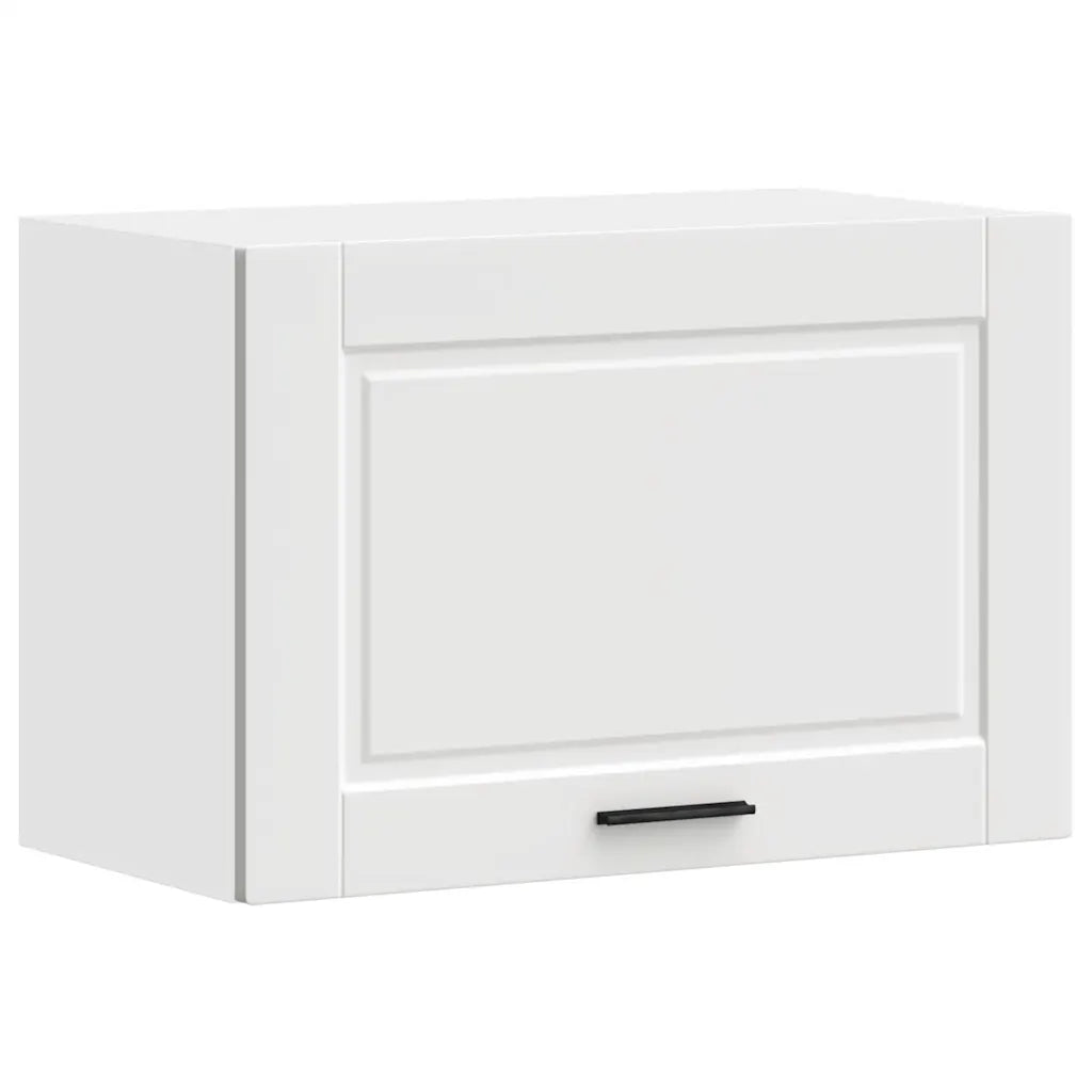 Armoire murale de cuisine design pratique 60 x 31 x 40 cm rangement optimisé en bois d'ingénierie blanc 02_0050382