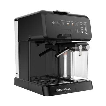 DICTROLUX - Macchina da Caffè Digitale 4 in 1 Mozen Express & Milk 1400 Watt - Compatibile con Capsule Nespresso®, DolceGusto®, Lavazza A Modo Mio e Cialde ESE