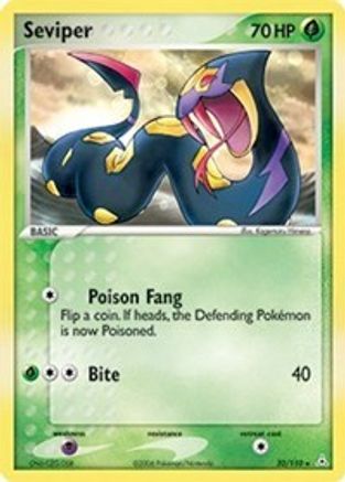 Seviper (32/110)  - Holon Phantoms Reverse Holofoil