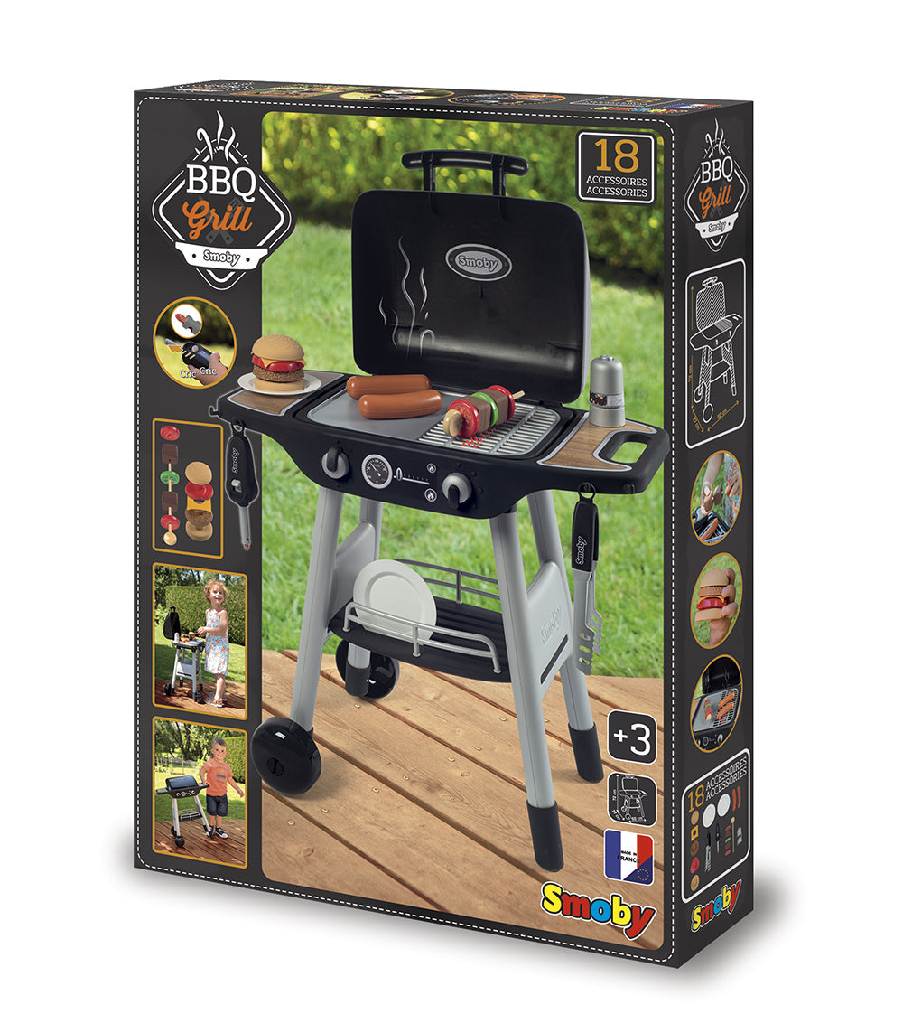 SMOBY- BBQ GRILL PLANCHA - 18 ACCESSOIRES