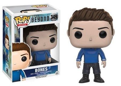 Funko Pop! Star Trek Beyond - Bones 349 Figure + Pop Protector (Box Blemishes)