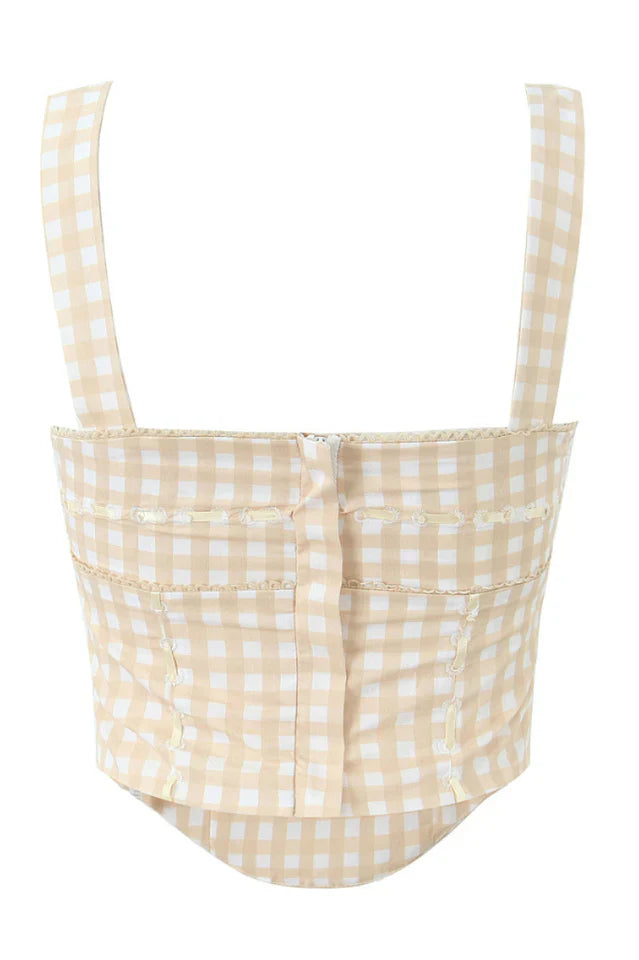Lottie Shortcake Gingham Corset