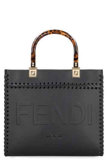 Sunshine leather tote