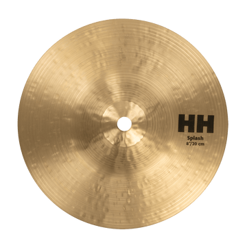 SABIAN 10805 8" HH Splash Cymbal with hammered surface and low-pitched dark tone, made in Canada