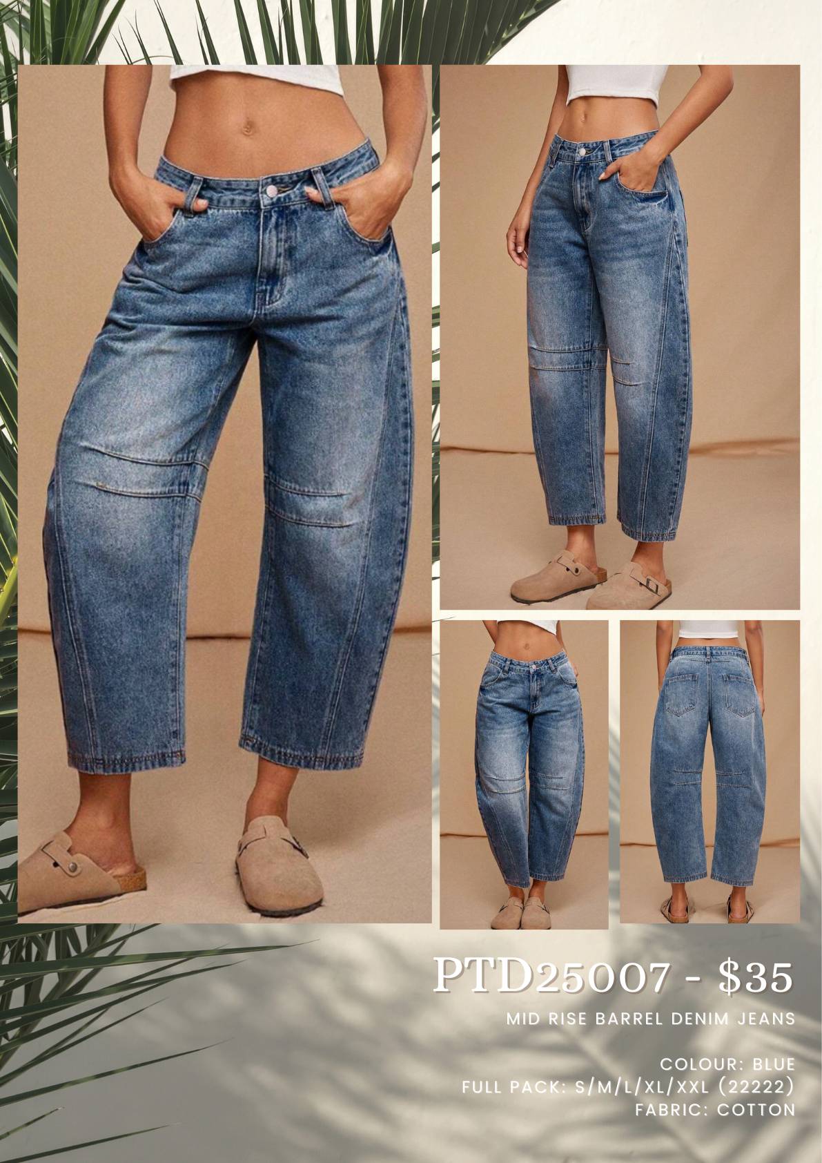 MUTIG BARREL JEAN