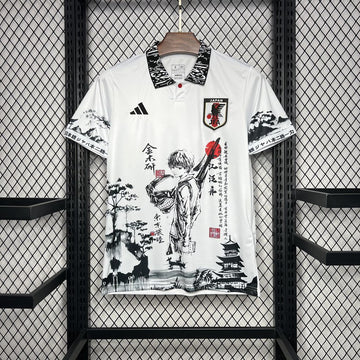 Japan Tokyo Ghoul Kaneki Ken Special Edition Soccer Jersey 2024/25 - White