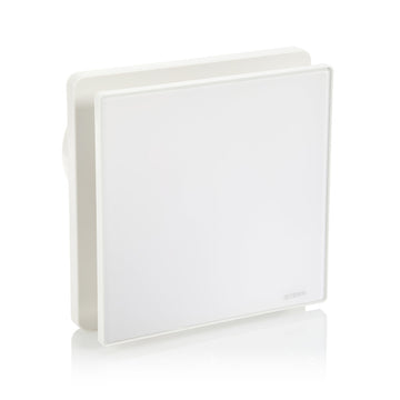 STERR BFS100H – 100 mm Aspiratore da Bagno, con sensore umidità, 90 m³/h, Bianco
