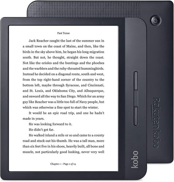 Kobo N873-KU-BK-K-EP 7" Digital eBook Reader with Touchscreen, Black