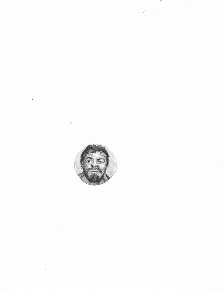 Dale Wittig, "ID portrait #40 Peter Schumann" SOLD