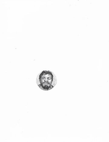 Dale Wittig, "ID portrait #40 Peter Schumann" SOLD