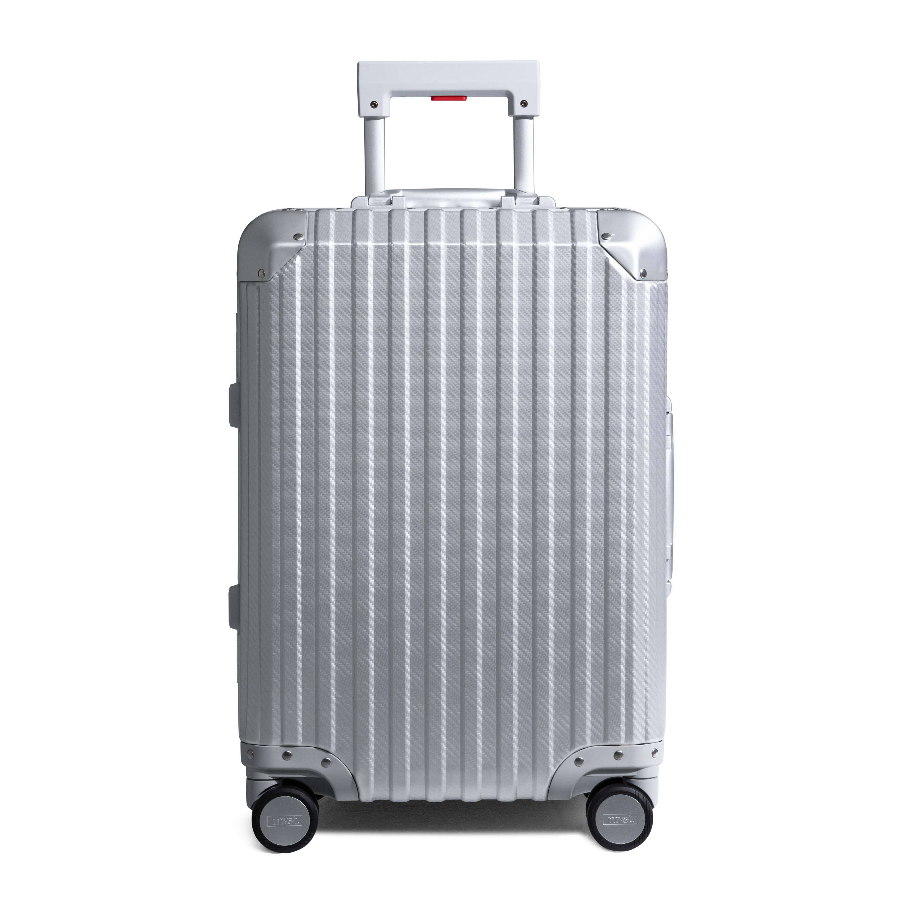 TREVA Aluminum Suitcase Silver