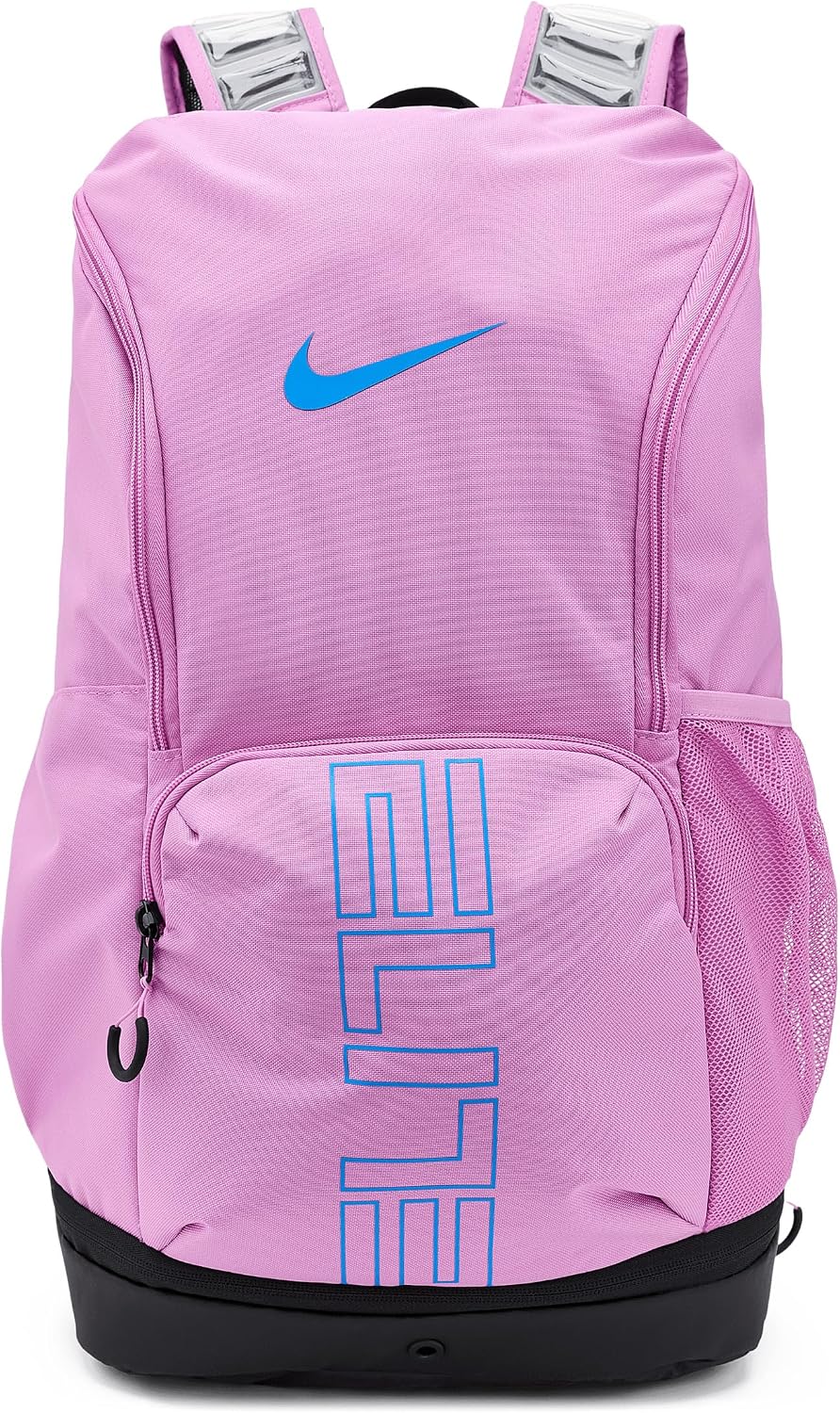 Nike Unisex Varsity Elite Backpack (32L) Light Magenta/Black/Light Photo Blue, One Size