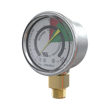 Manómetro de Contacto | Argón/Nitrógeno | 4351 PSI (300 bar) N.C | Baja presión