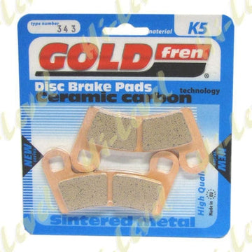 Front Right Goldfren Brake Pad Fits Polaris 450 Outlaw MXR 2x4 2009
