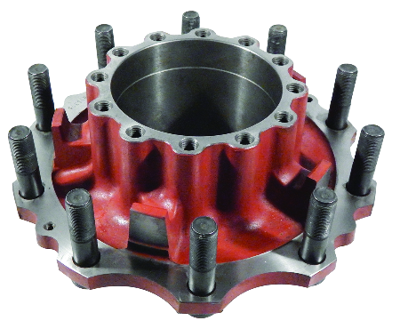 MOZZO RUOTA POSTERIORE CON COLONNETTE PER IVECO EUROTECH oe 7180909