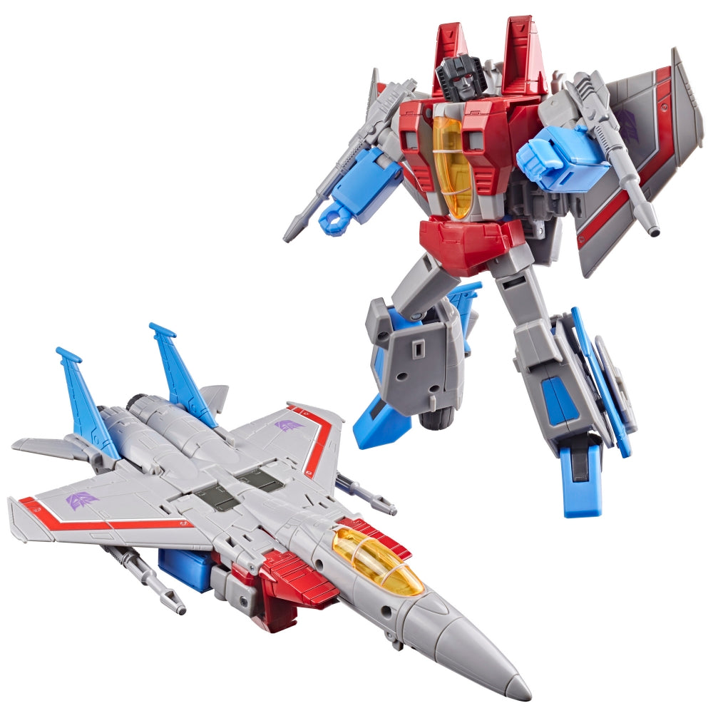 Transformers Studio Series MTMTE Collection The Transformers: The Movie Voyager Class Starscream Maple and Mangoes
