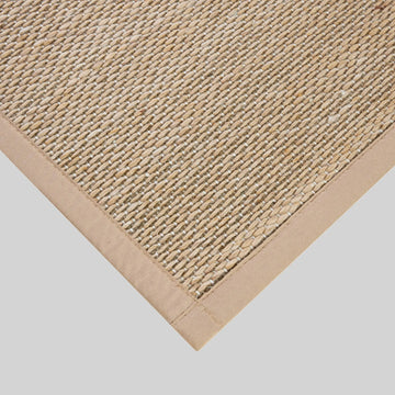 34" x 20" Textured Pet Kitchen Rug Brown