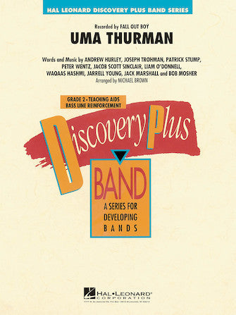 Uma Thurman Discovery Plus Concert Band Score & Parts
