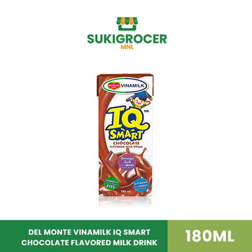 Del Monte Vinamilk IQ Smart Chocolate Flavored Milk Drink 180ML