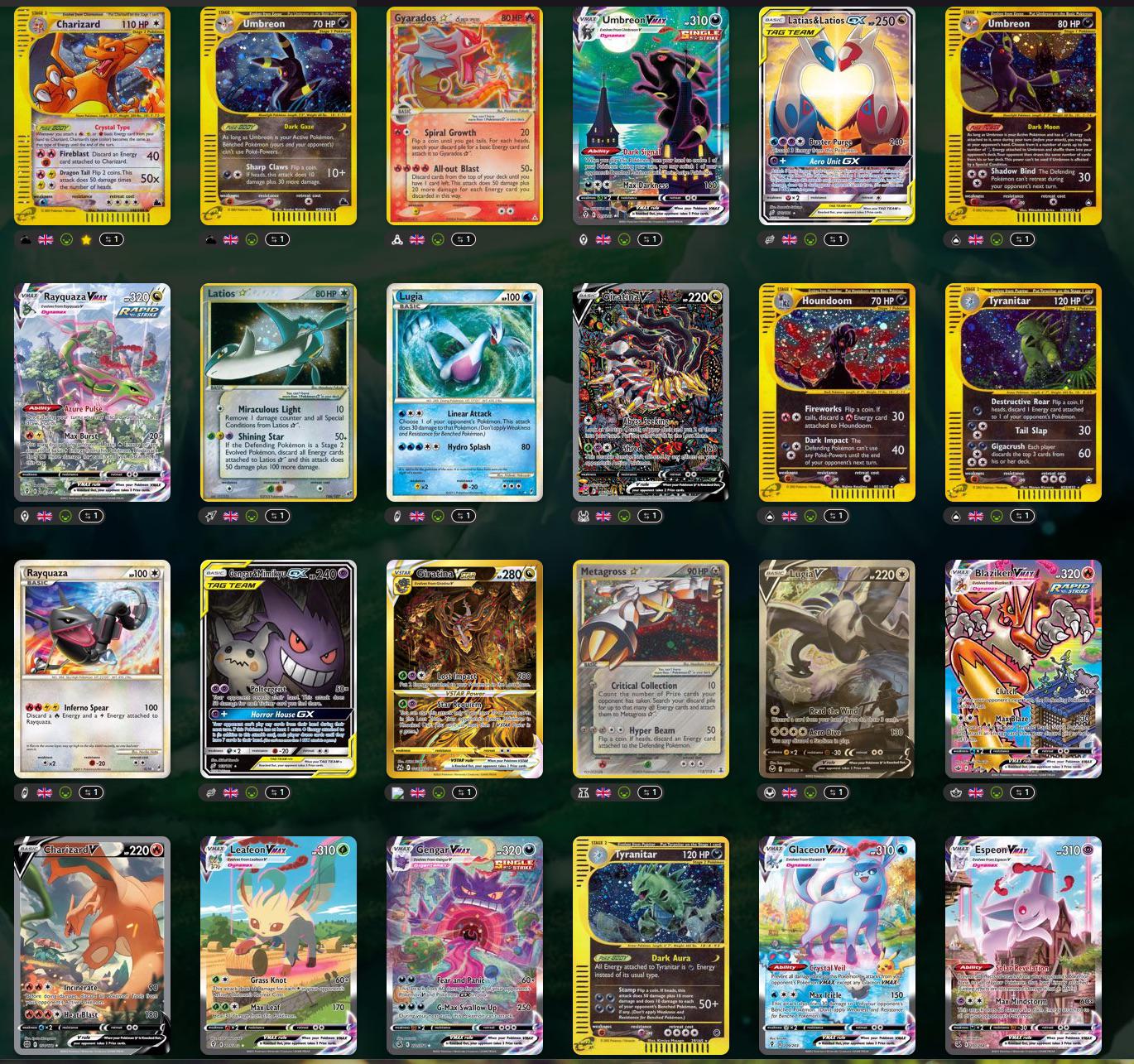 pokemon cards expensive list Some of the most expensive cards I hope to pick up some day. What are your holy grails? : r/PokemonTCG