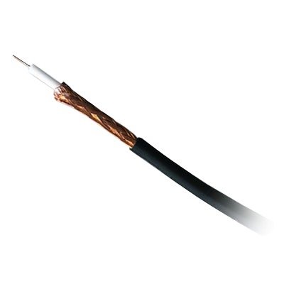 Cable Coaxial RG6, 305 metros RG6, Malla 96%, Hecho en México / Intemperie - SILYMX
