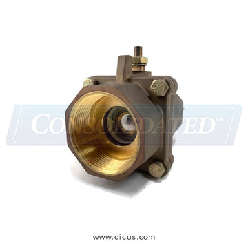 Milnor Bronze Ball Valve, 2″ #223 – 96D088BS