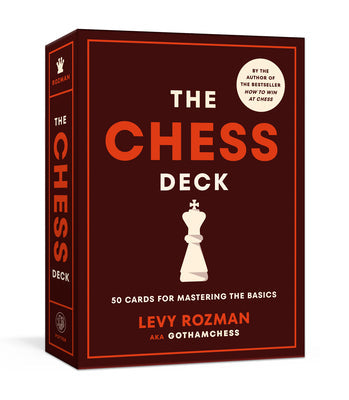 Cover Image for The Chess Deck: 50 Cards for Mastering the Basics -- Levy Rozman, Other