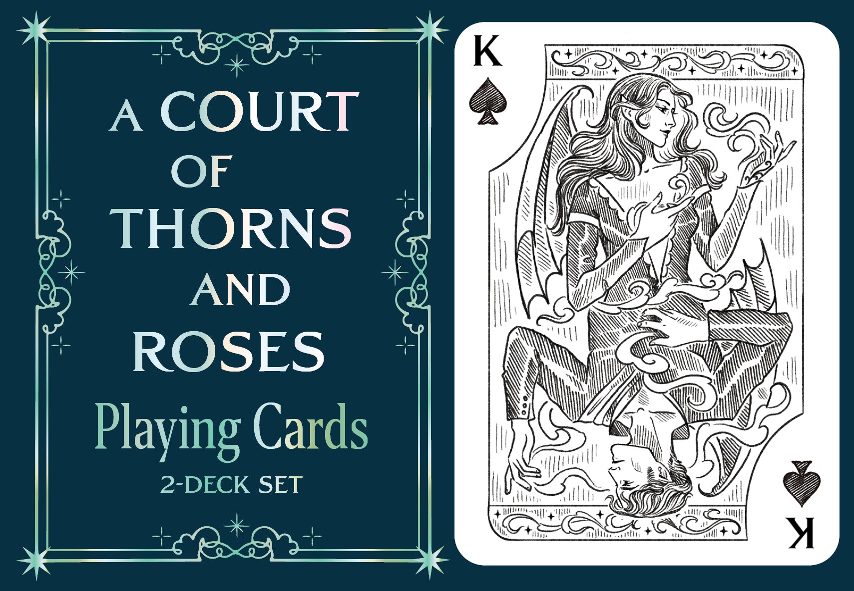A Court of Thorns and Roses Official Playing Card Set (Night Court Inner Circle)