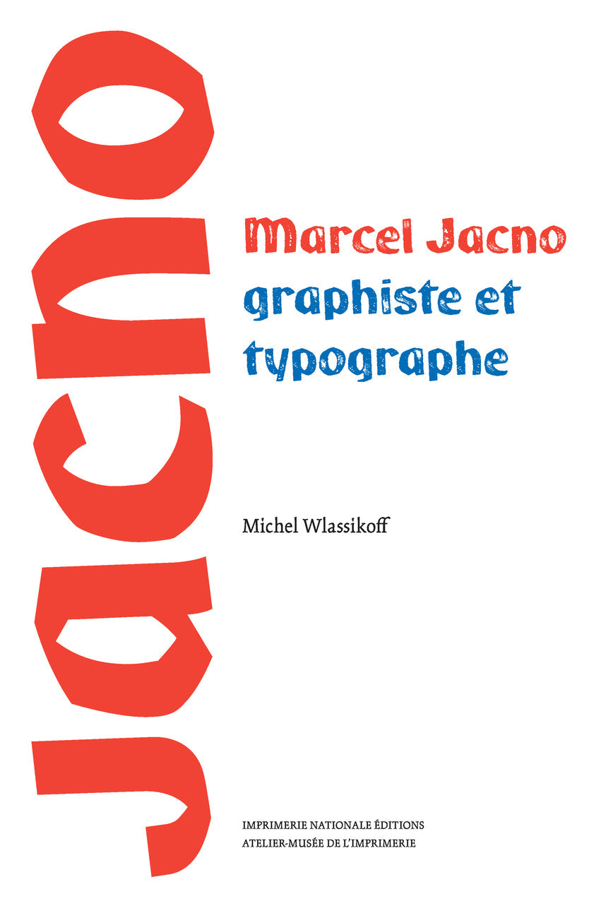 Marcel Jacno graphiste et typographe.