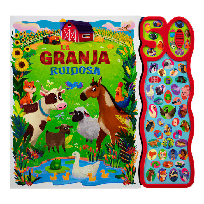 Libro 50 sonidos de la Granja Ruidosa